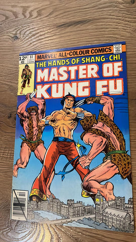 Master of Kung-Fu #81 - Marvel Comics - 1979