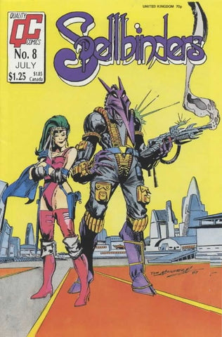 Spellbinders #8 - Quality Comics - 1986