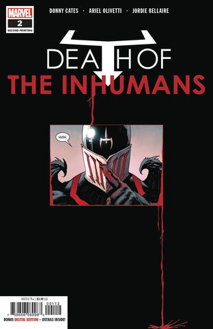 Death of the Inhumans #2 - Marvel Comics - 2018 - 2nd Print