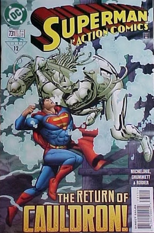Action Comics #731 - #734 (4x Comics RUN) - DC Comics - 1997