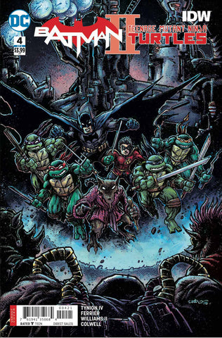 Batman TMNT 2 #4 - DC IDW - 2017