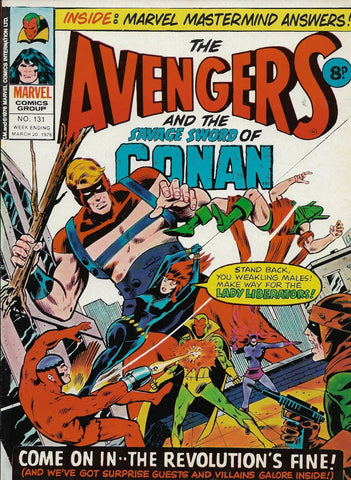 The Avengers #131 - #140 (10x Comics RUN) - British - Marvel Comics - 1976
