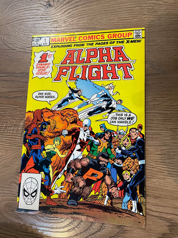 Alpha Flight #1 -  Marvel Comics - 1983