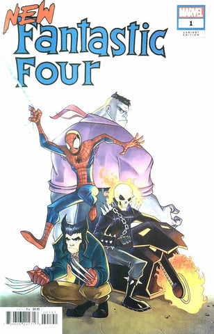 New Fantastic Four #1 - Marvel Comics - 2022 - Zullo Variant