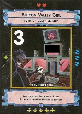 "Silicon Valley Girl" - Xxxenophile CCG Card