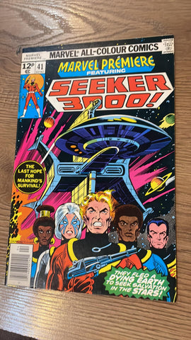 Marvel Premiere #41 - Marvel Comics - 1978