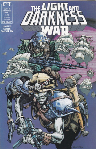 The Light and Darkness War #1 - Epic Comics - 1988