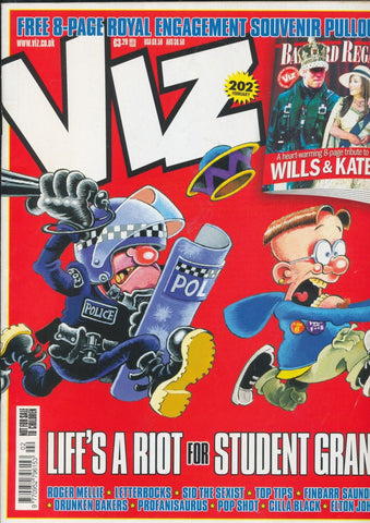 Viz Comic Magazine #202 - British Adult Comic - 2011