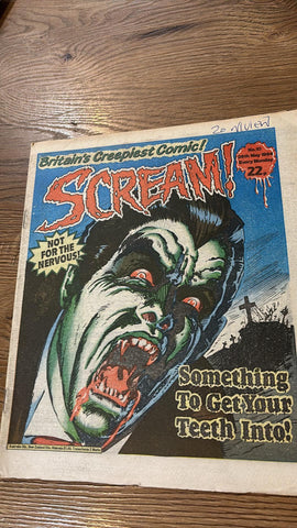 Scream #10 - British Comic - 26th May 1984