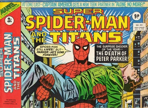Super Spider-Man #201 - Marvel Comics/British - 1976