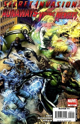 Secret Invasion Runaways Young Avengers #2 - Marvel Comics - 2008