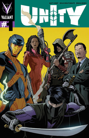 Unity #1 - Valiant Comics - 2014 - Variant Cover
