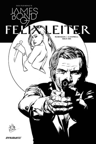 James Bond 007: Felix Leiter #2 - Dynamite - 2017 - B/W Variant