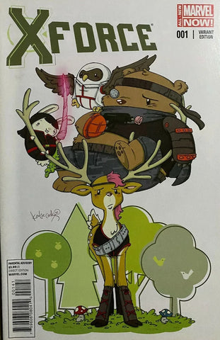 X-Force #001 - Marvel Comics - 2014 - Cook Animal Variant