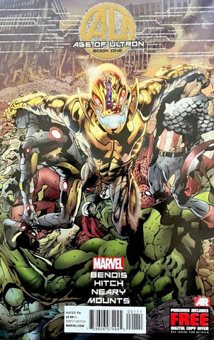 Age Of Ultron #1 - #10 + #10AI (11x Comics RUN) - Marvel Comics - 2013