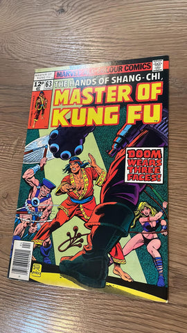 Master of Kung-Fu #63 - Marvel Comics - 1978
