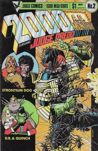 2000 AD Monthly #2 - Eagle Comics - 1985