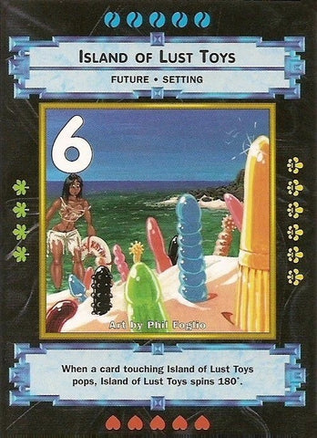"Island Of Lust Toys" - Xxxenophile CCG Card
