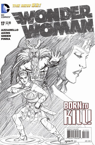 Wonder Woman #17 - DC Comics - 2013 - Cover B
