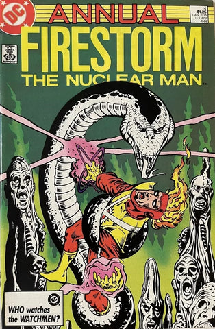 Firestorm The Nuclear Man Annual #4 - DC Comics - 1985