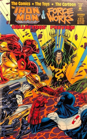 Iron Man & Force Works Collectors' Preview - Marvel Comics - 1994
