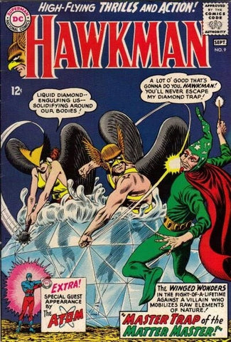 Hawkman #9 - DC Comics - 1965