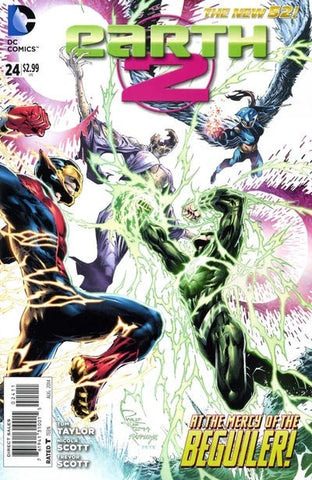 Earth 2 #24 - DC Comics - 2014 - 1st App. of Val-Zod in Costume