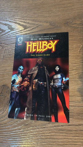 HELLBOY THE VIDEO GAME Ashcan preview - Dark Horse Comics - 2007