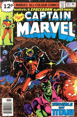 Captain Marvel #59 - Marvel Comics - 1978