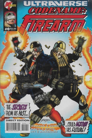 Codename: Firearm #0 1 2 3 (4x Comics) - Malibu Comics - 1995