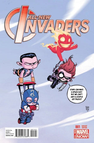 All-New Invaders #1 - Marvel Comics - 2014 - Skottie Young Variant