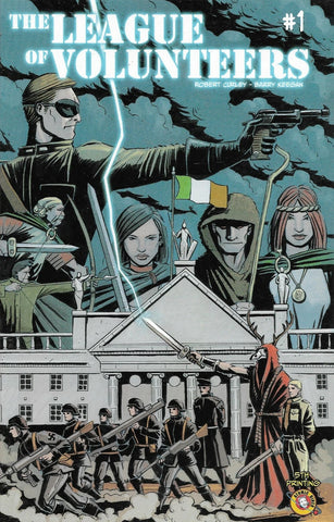 The League Of Volunteers #1 - Atomic Diner - 2011 - 4th Printing