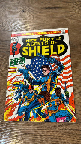 Nick Fury & His Agents of SHIELD #2 - Marvel Comics - 1973