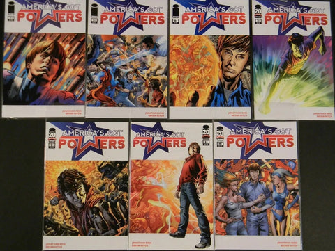 America's Got Powers #1 - #7 (Set) - Image Comics - 2012