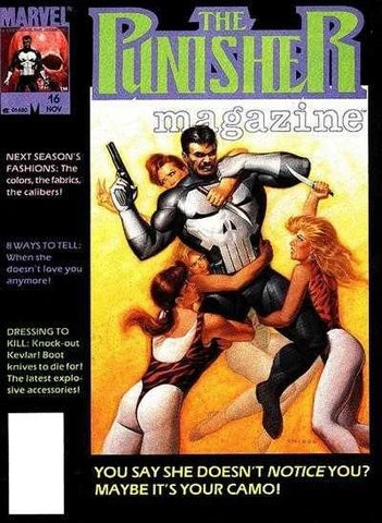 The Punisher Magazine #16 - Marvel Comics - 1990