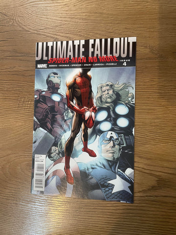 Ultimate Fallout #4 - Marvel Comics - 2011 - 1st Miles Morales - 1st Print
