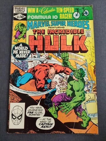 Marvel Super Heroes Featuring The Incredible Hulk #103 - Marvel Comics - 1981