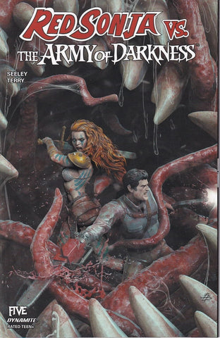 Red Sonja Vs. The Army Of Darkness #5 - Dynamite Comics - 2025