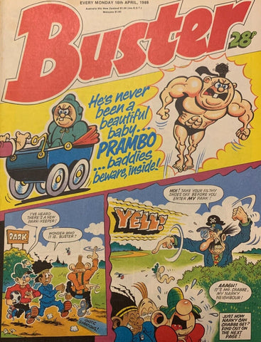 Buster Comic - 16th Apr 1988