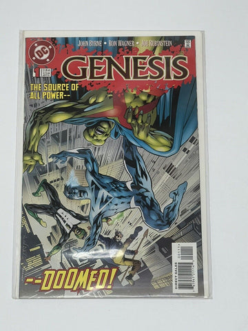 Genesis #1 - #4 + preview (5 x Comics LOT) - DC Comics - 1997