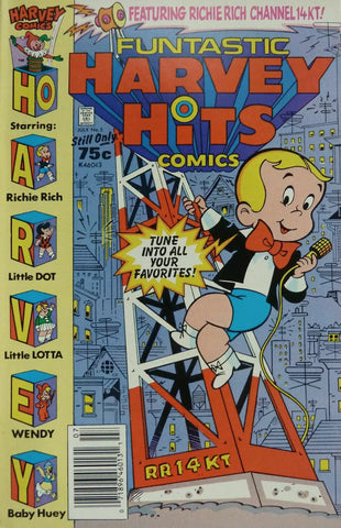 Funtastic Harvey Hits Comics #5 - Harvey Comics - 1987