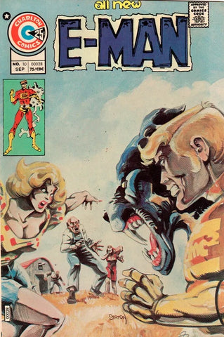 E-Man #10 - Charlton - 1975