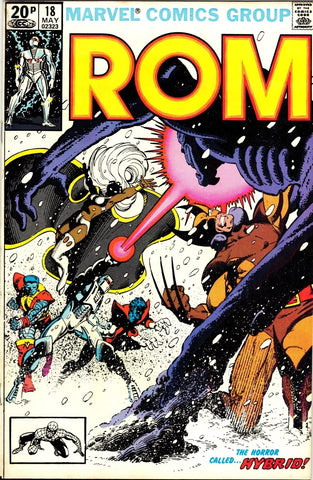 ROM #18 - #22 (5x Comics RUN) - Marvel Comics - 1981