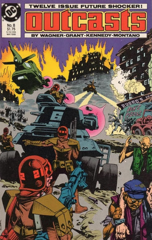 Outcasts #8 - DC Comics - 1988