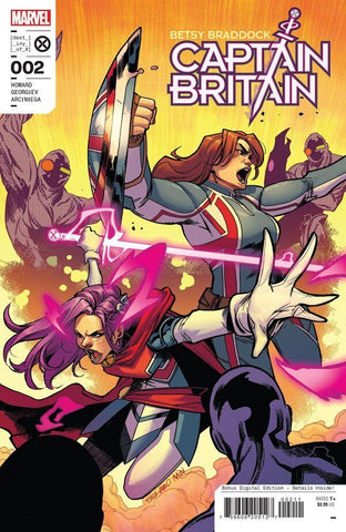 Betsy Braddock Captain Britain #2 - Marvel Comics - 2023