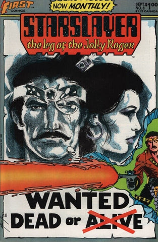 Starslayer: Log of the Jolly Roger #8 - First Comics - 1983