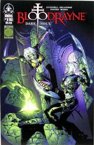 Bloodrayne: Dark Soul #1B - Digital Webbing - 2005 - 1st Tiger Wraith