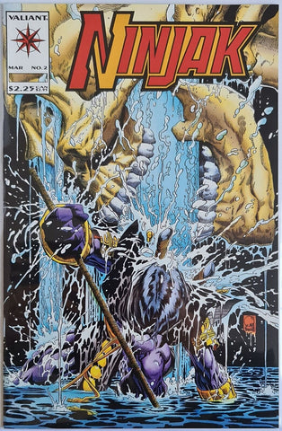 Ninjak #2 - Valiant - 1994