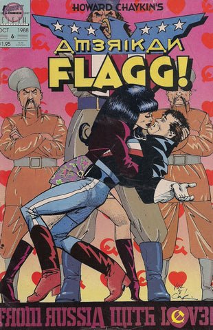 American Flagg! #6 - First Comics - 1988
