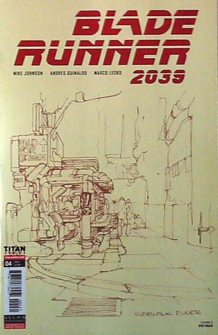 Blade Runner 2039 #4 - Titan Comics - 2023 - Cover C